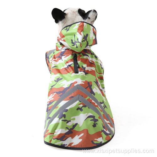 Waterproof PU Pet Dog Rain Coat Poncho